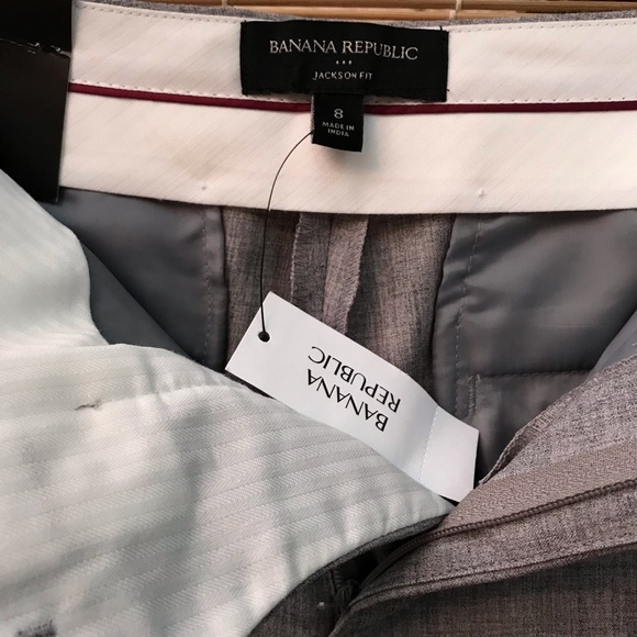 Banana Republic Jackson Gray Pants - Picture 7 of 8